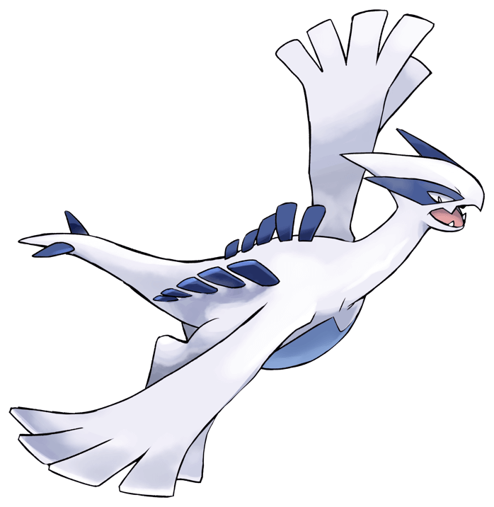 Lugia Pokemon PNG Isolated HD Pictures