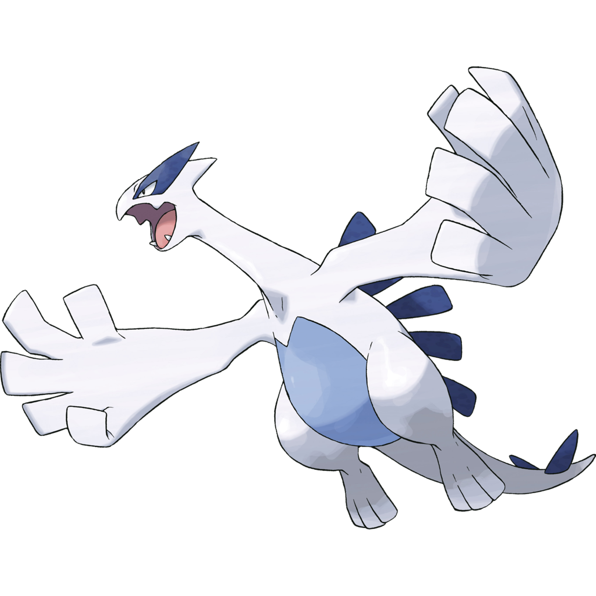 Lugia Pokemon PNG Isolated Pic