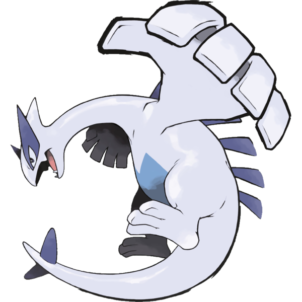 Lugia Pokemon PNG Isolated Transparent Picture