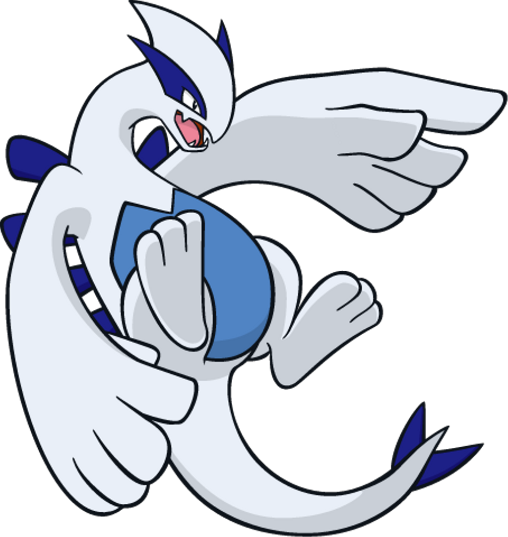 Lugia Pokemon Transparent Isolated Images PNG