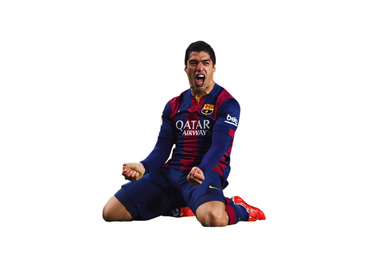 Luis Suarez Barcelona PNG Isolated Pic