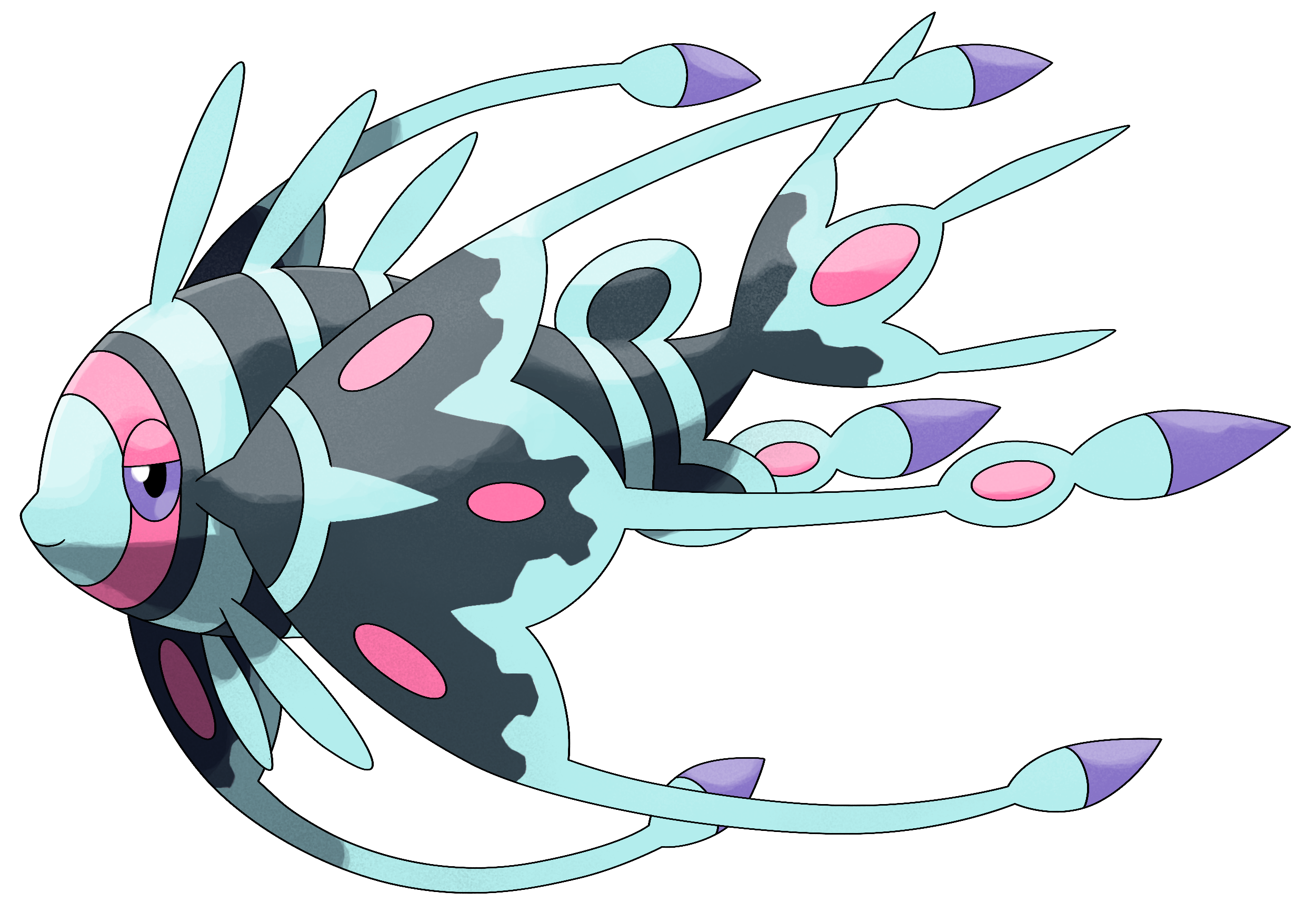 Lumineon Pokemon PNG Picture