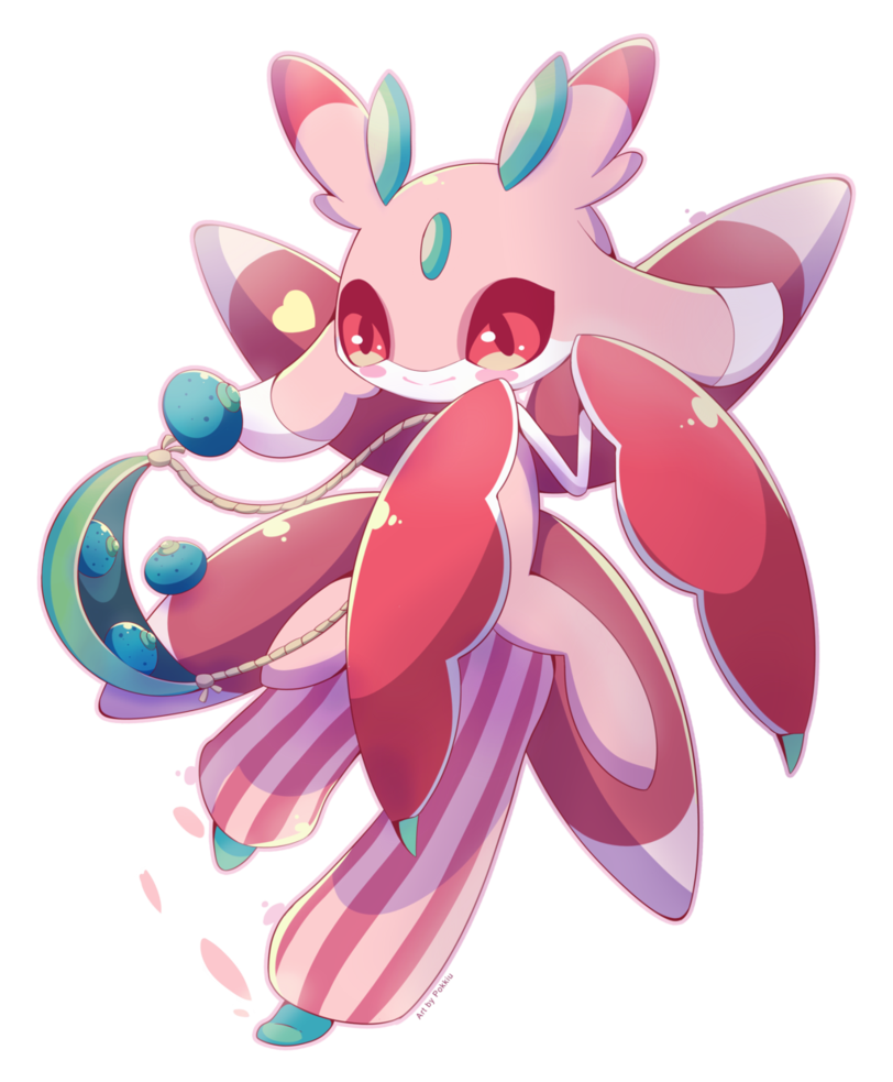 Lurantis Pokemon Download PNG Isolated Image