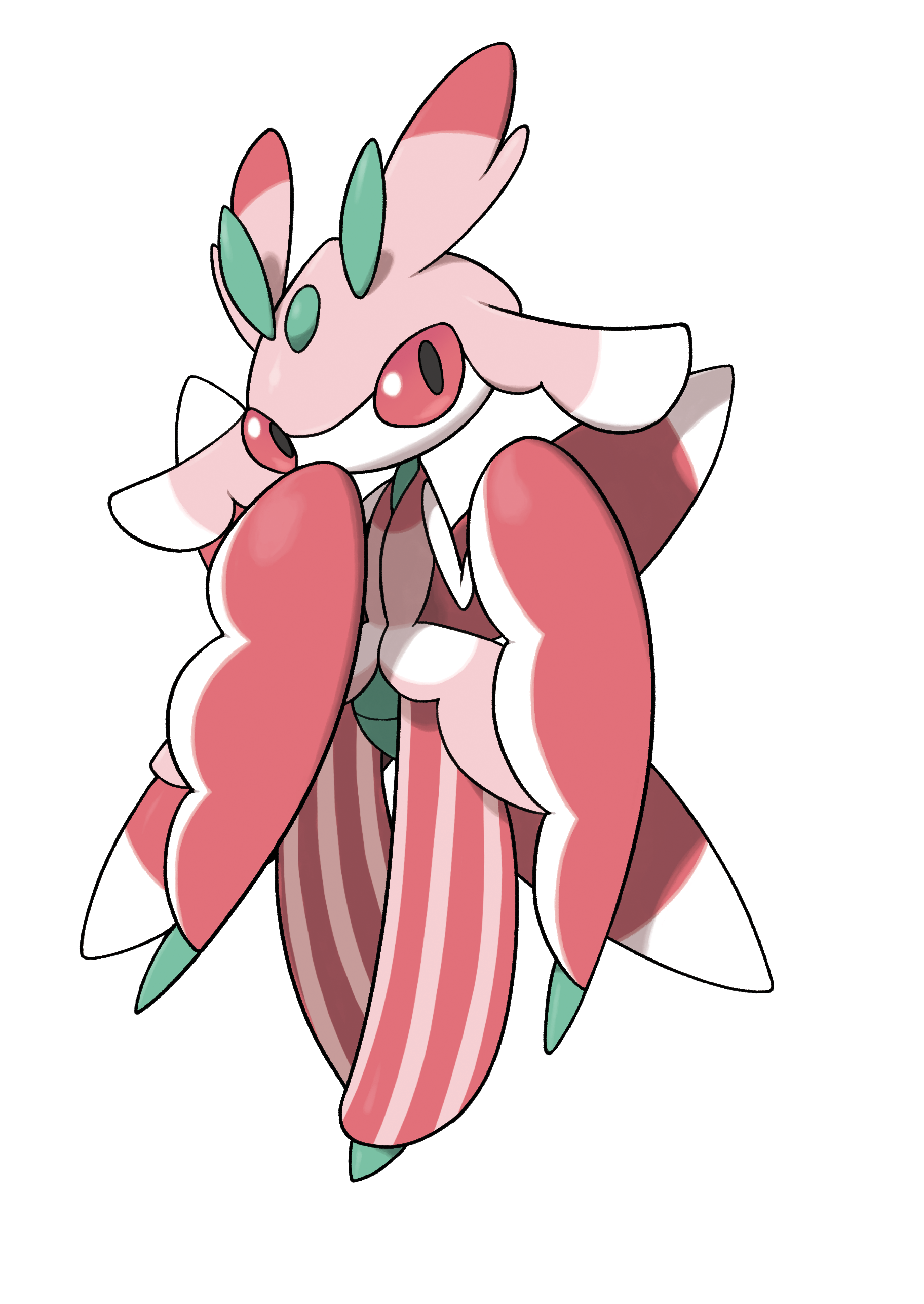 Lurantis Pokemon PNG Isolated Free Download