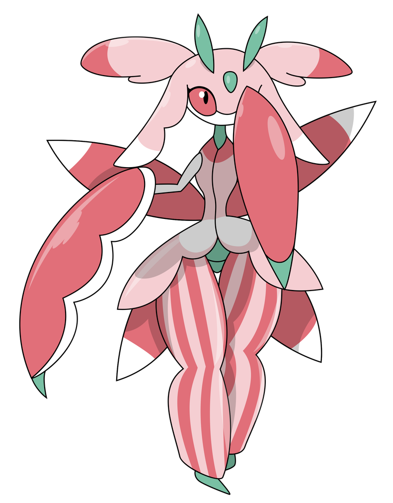 Lurantis Pokemon PNG Isolated Pic