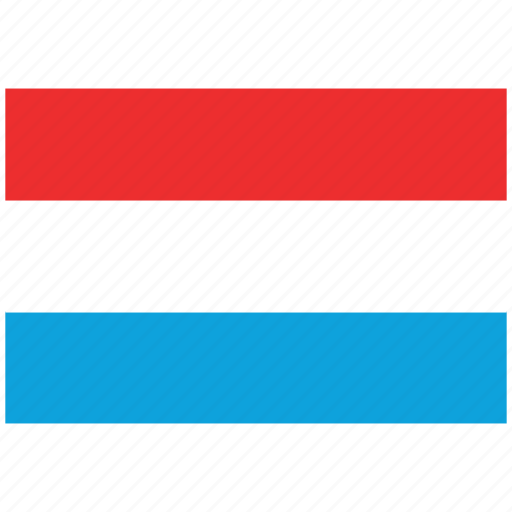 Luxembourg Flag PNG File