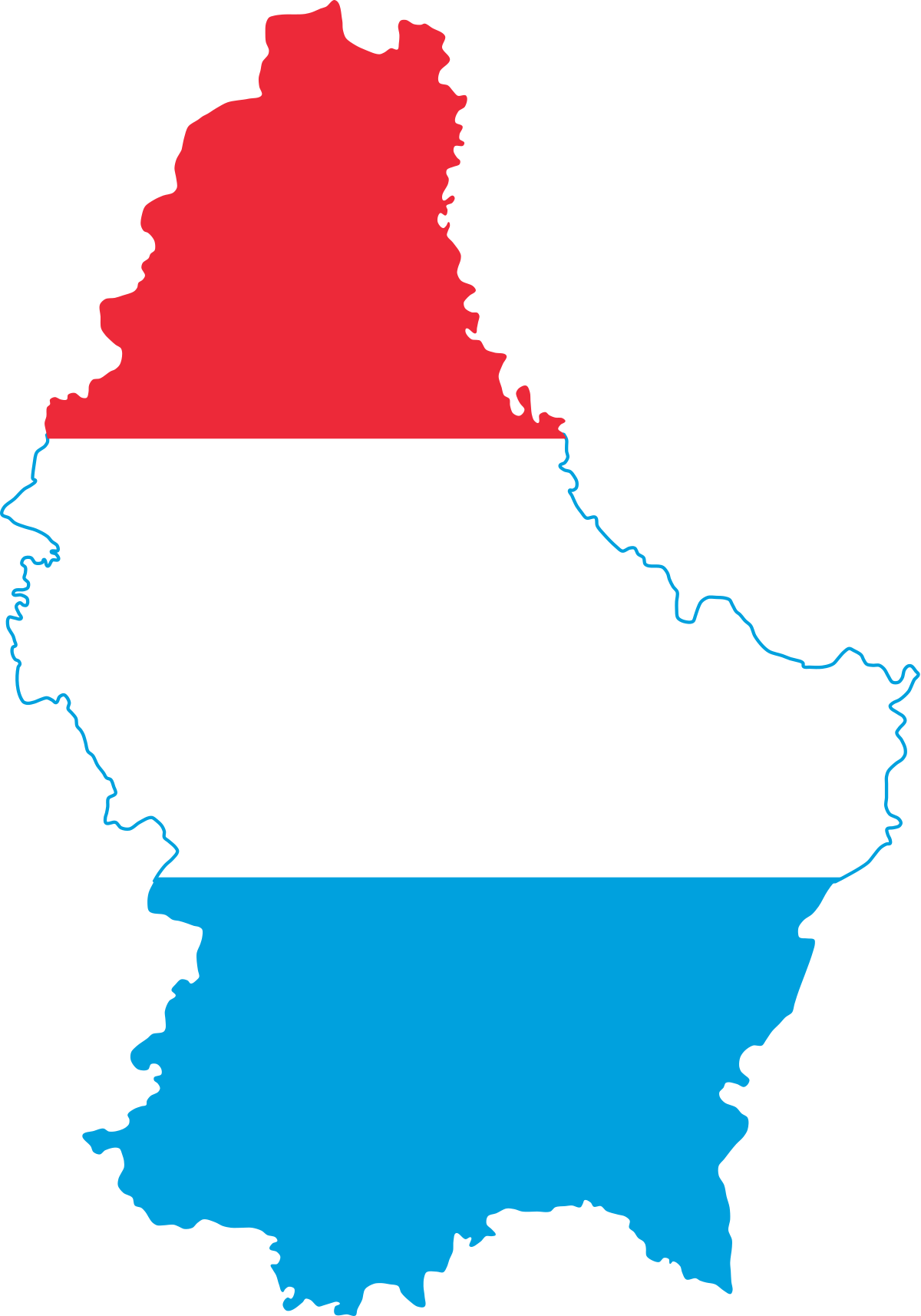 Luxembourg Flag PNG Isolated Image