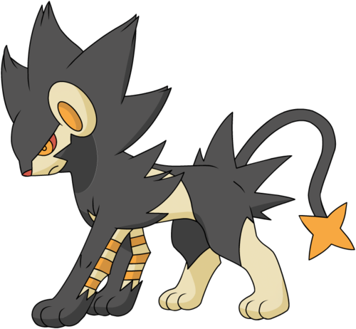 Luxray Pokemon Download PNG Isolated Image