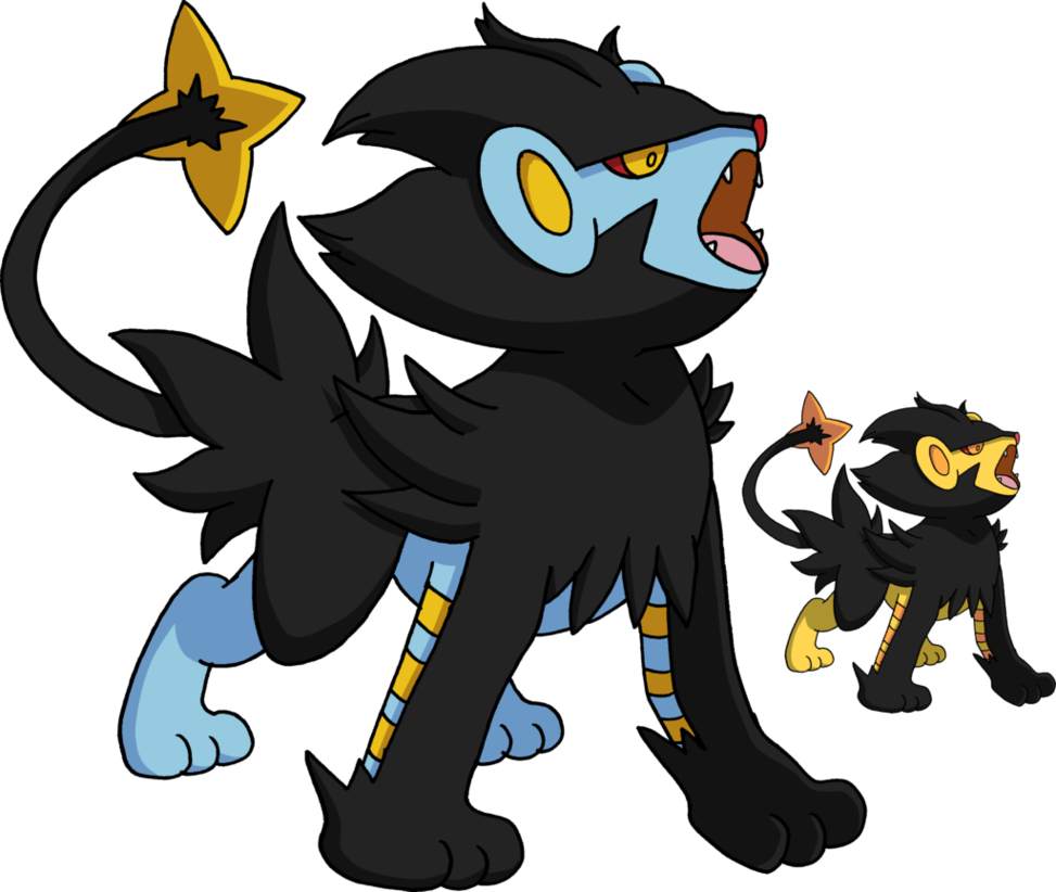Luxray Pokemon PNG HD Isolated