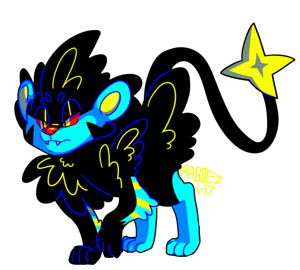 Luxray Pokemon Transparent Images PNG