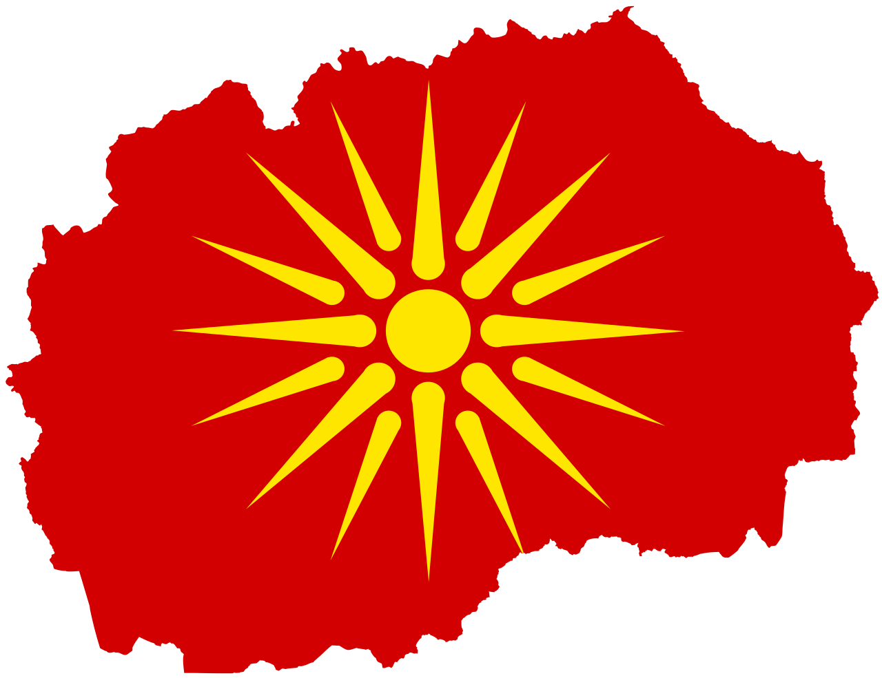 Macedonia Flag PNG File