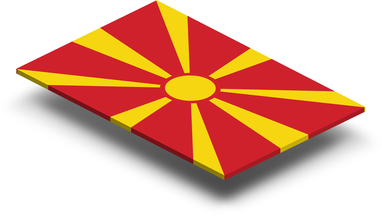 Macedonia Flag PNG HD