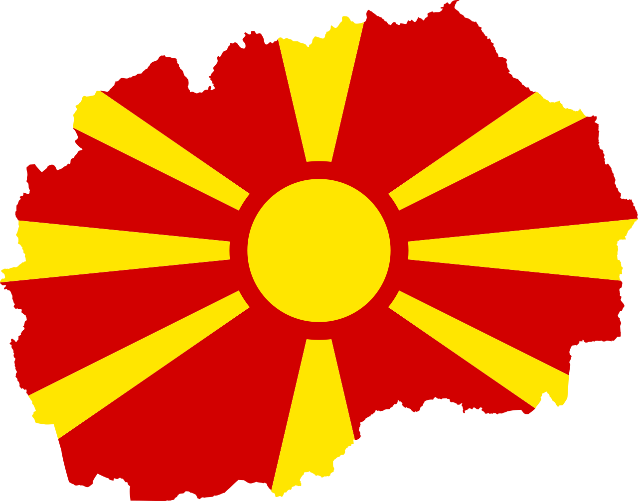 Macedonia Flag PNG Pic