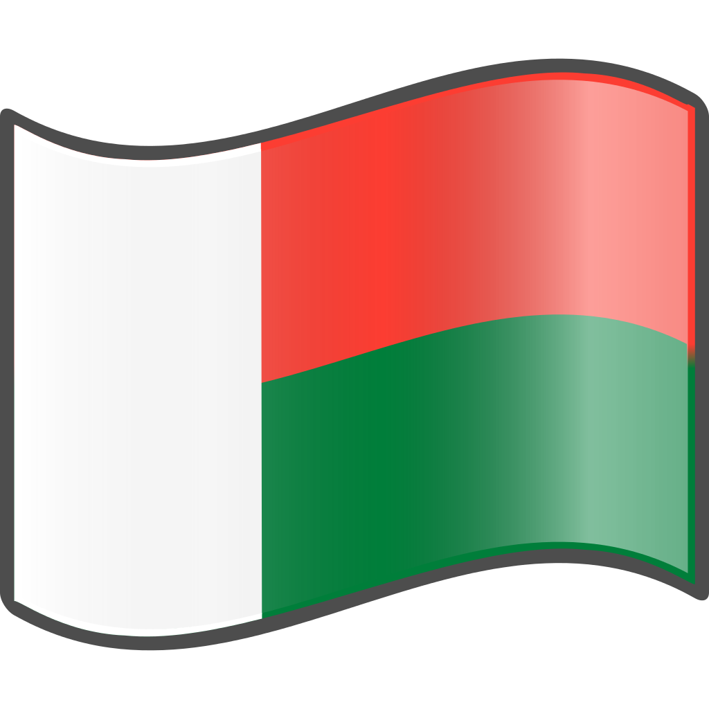 Madagascar Flag PNG Pic