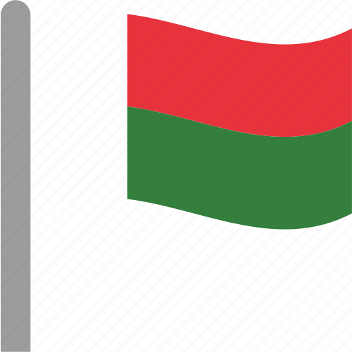 Madagascar Flag PNG Picture