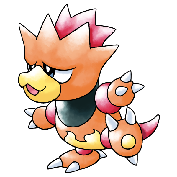 Magby Pokemon PNG Isolated HD