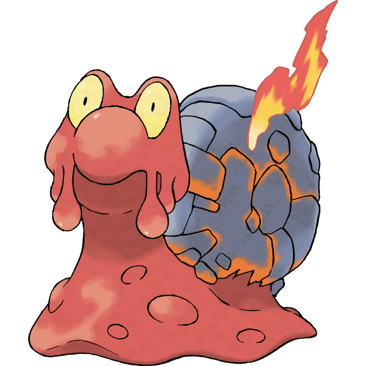 Magcargo Pokemon PNG Isolated Pic