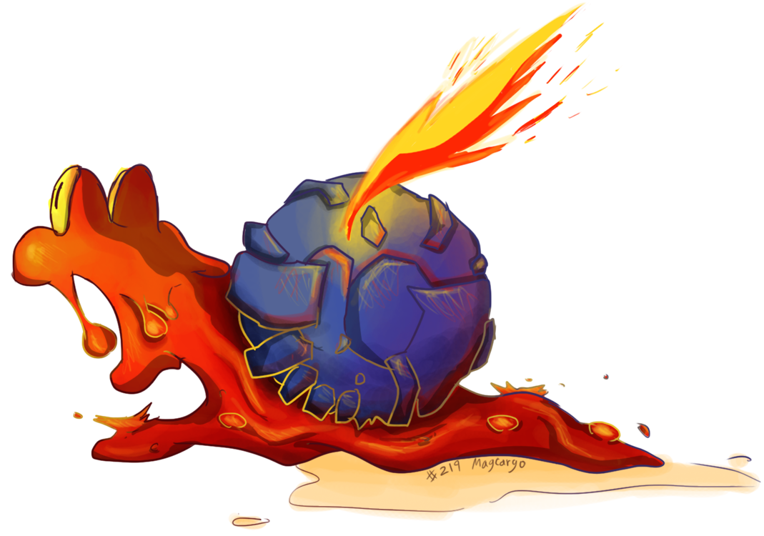 Magcargo Pokemon PNG Picture