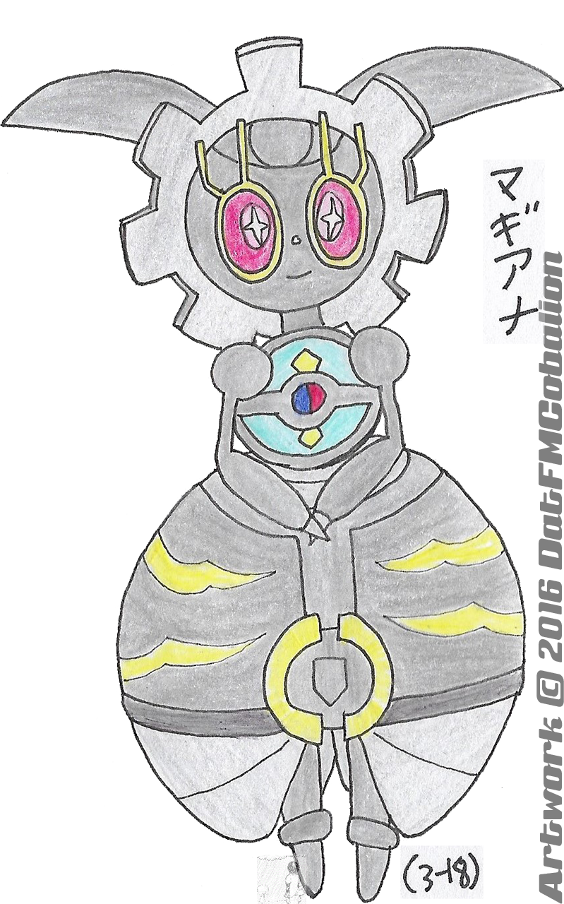 Magearna Pokemon PNG HD Isolated