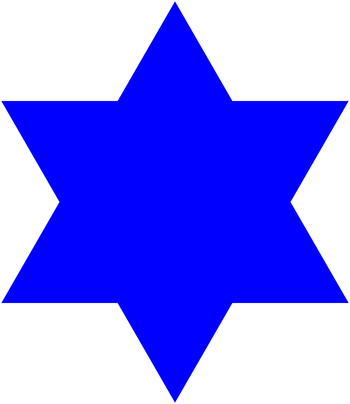 Magen David PNG Background Isolated Image
