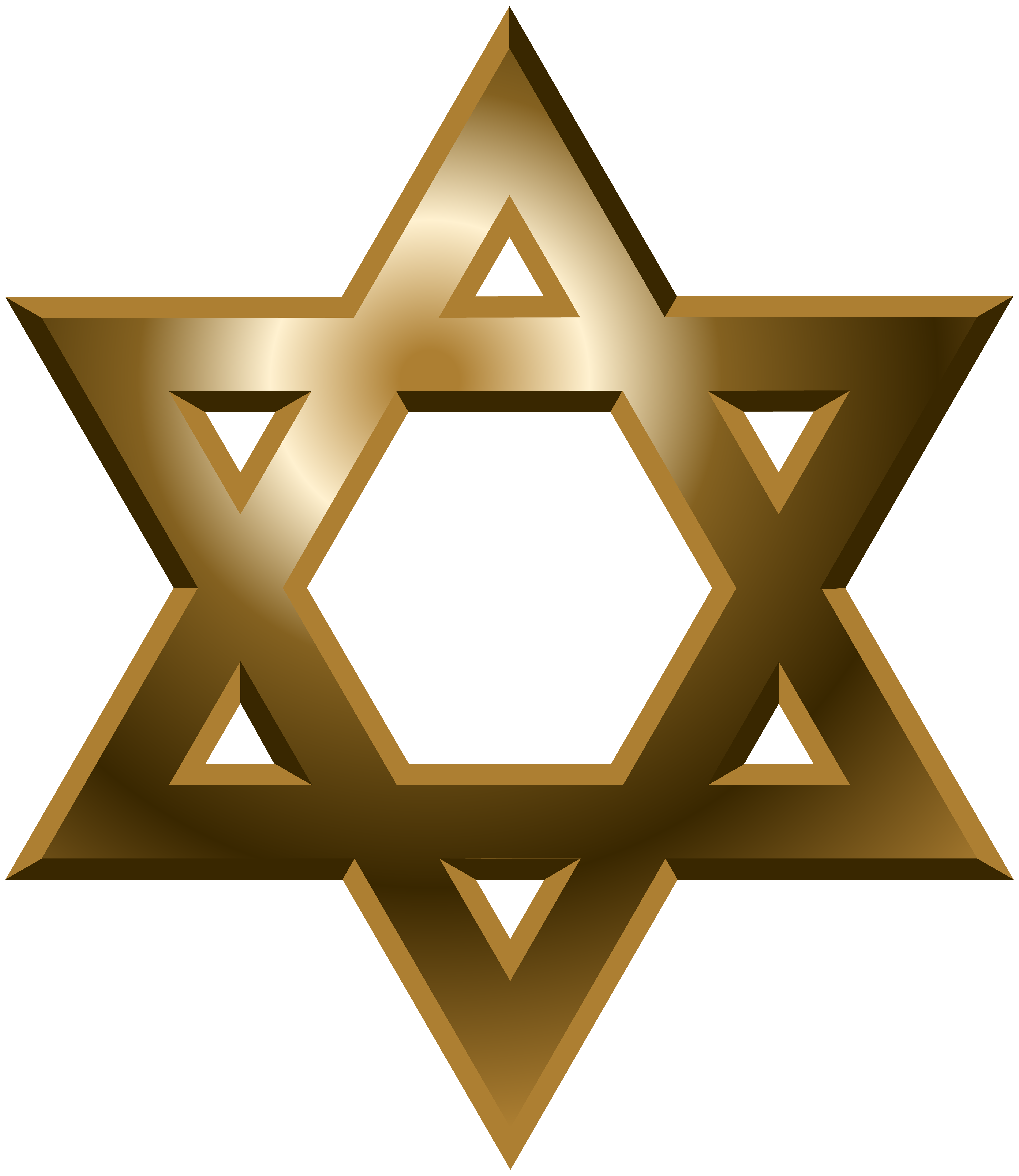 Magen David PNG Isolated Clipart
