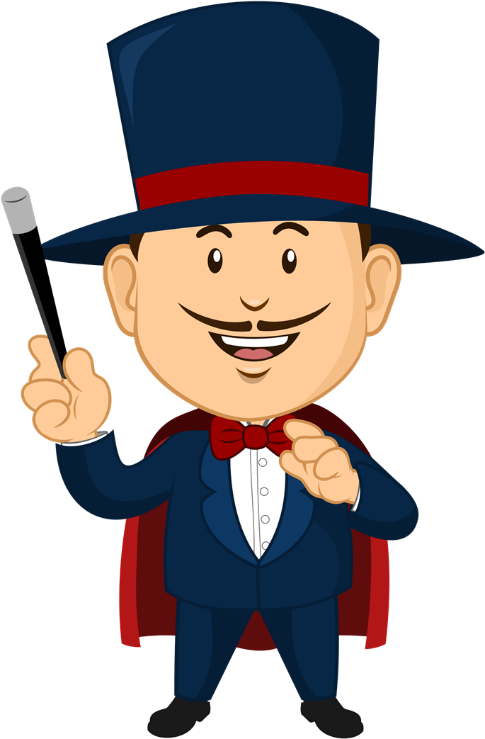 Magician Magic PNG Isolated Image