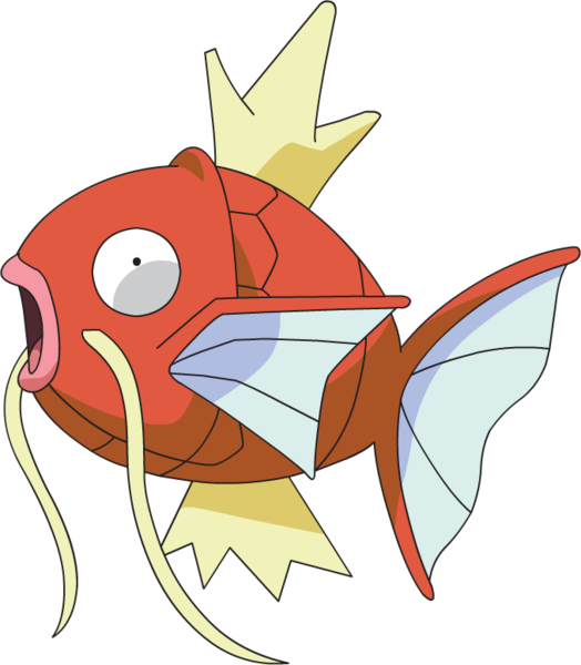 Magikarp Pokemon PNG Isolated Picture