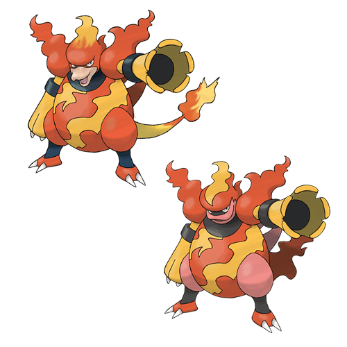 Magmortar Pokemon PNG Isolated HD Pictures