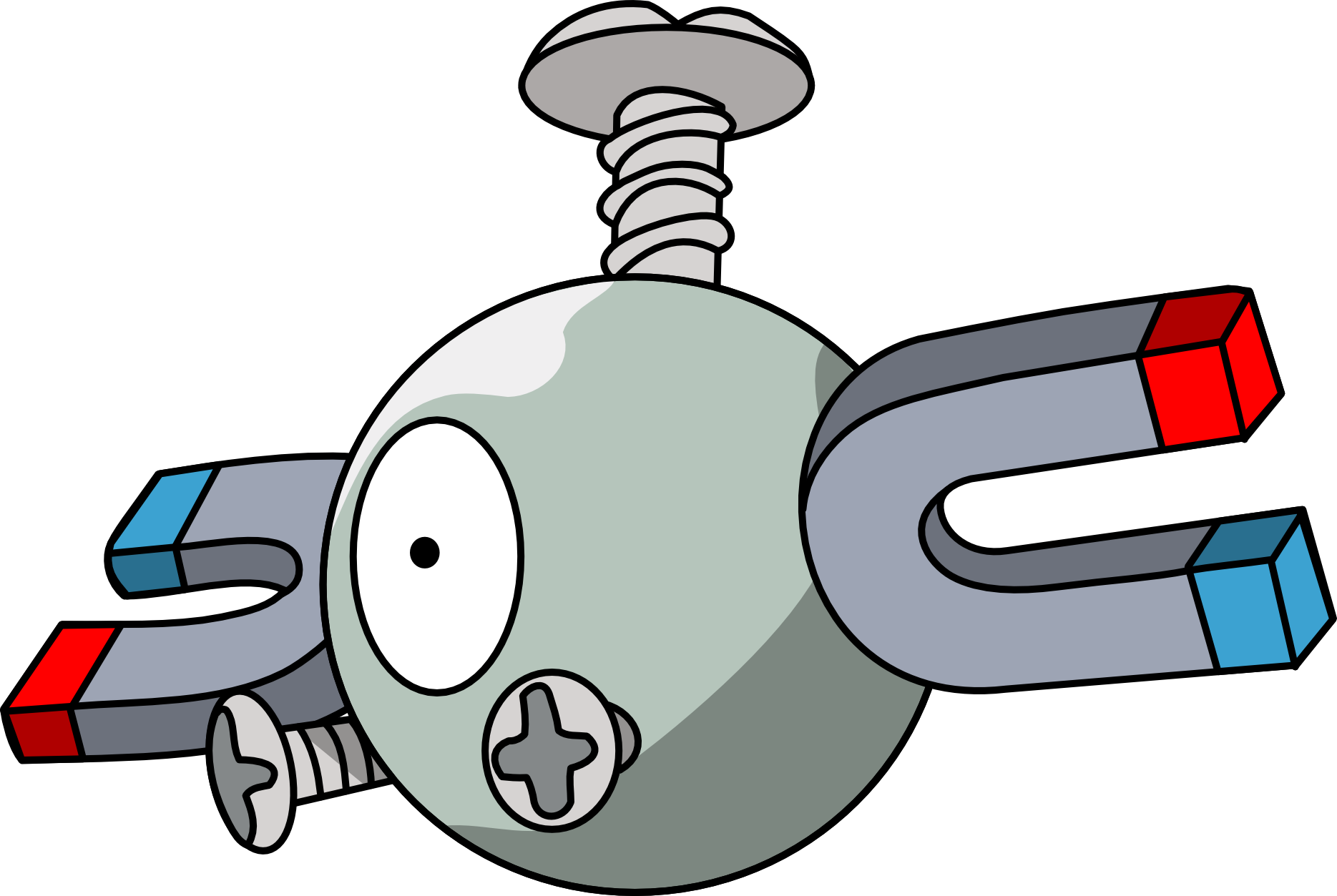Magnemite Pokemon PNG HD Isolated