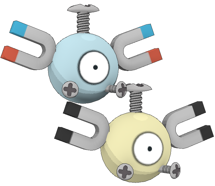 Magnemite Pokemon PNG Isolated HD Pictures