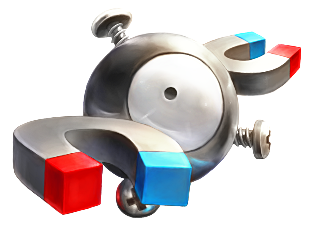 Magnemite Pokemon PNG Isolated HD