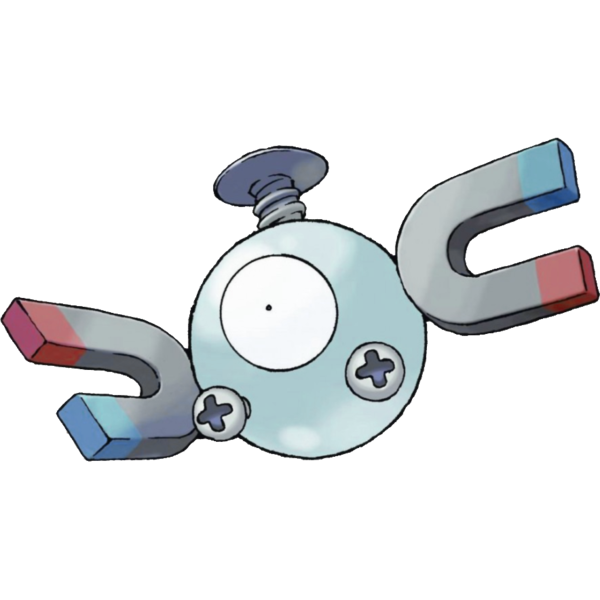 Magnemite Pokemon PNG Isolated Picture