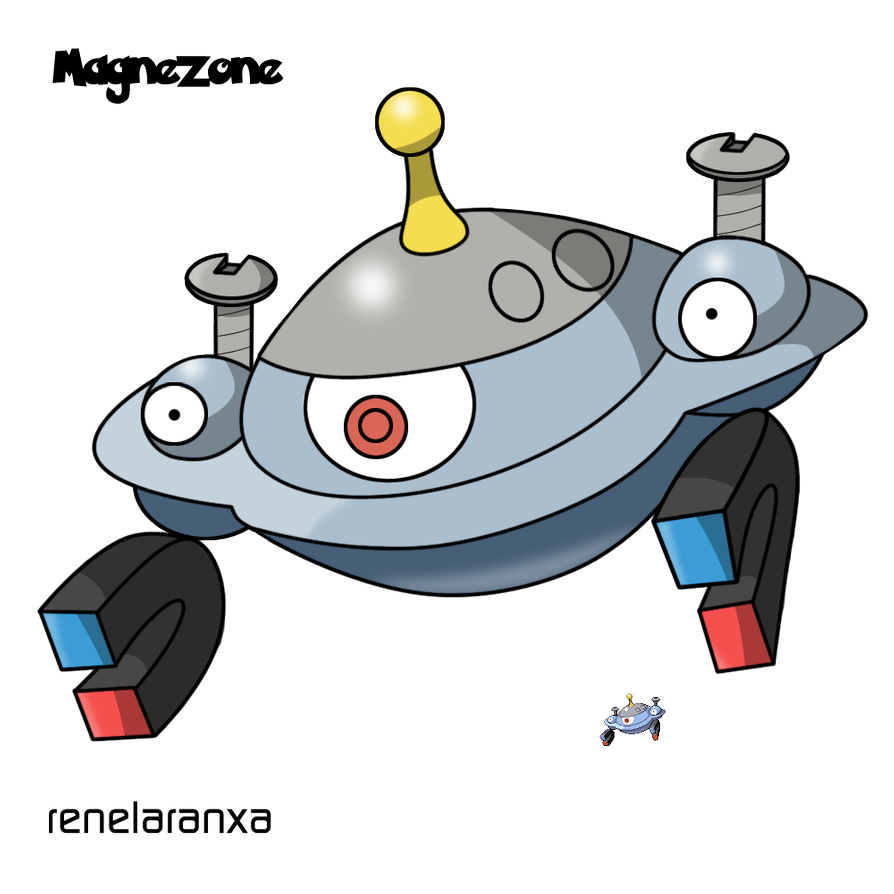 Magnezone Pokemon PNG HD Isolated