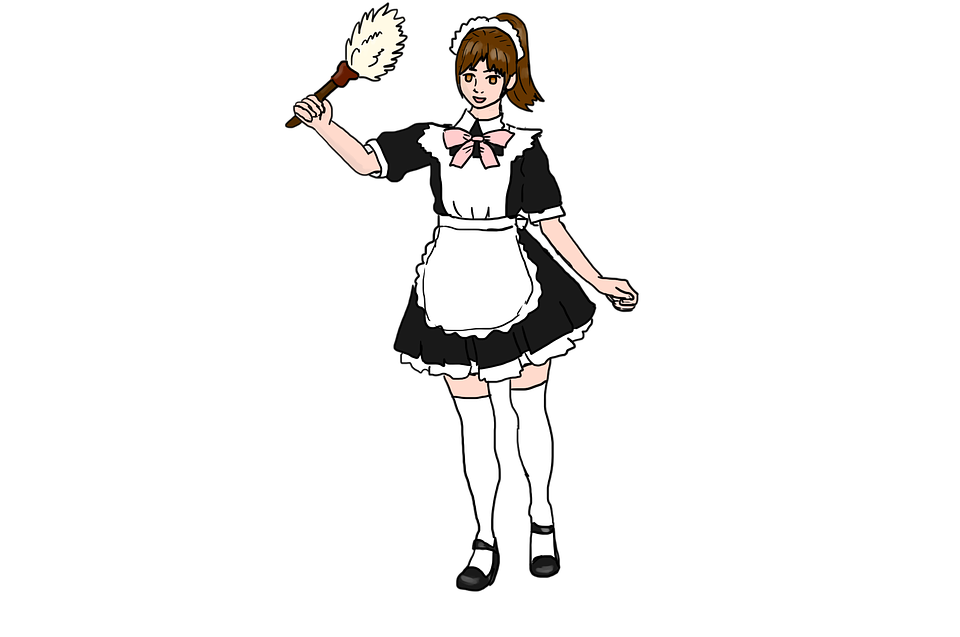 Maid PNG Isolated HD
