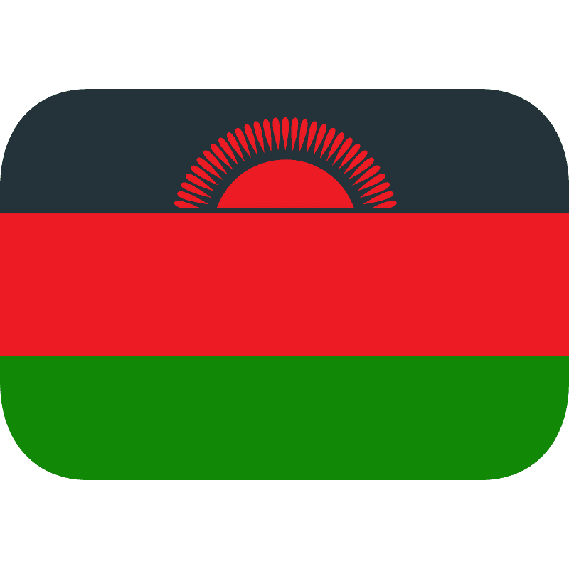 Malawi Flag PNG Transparent