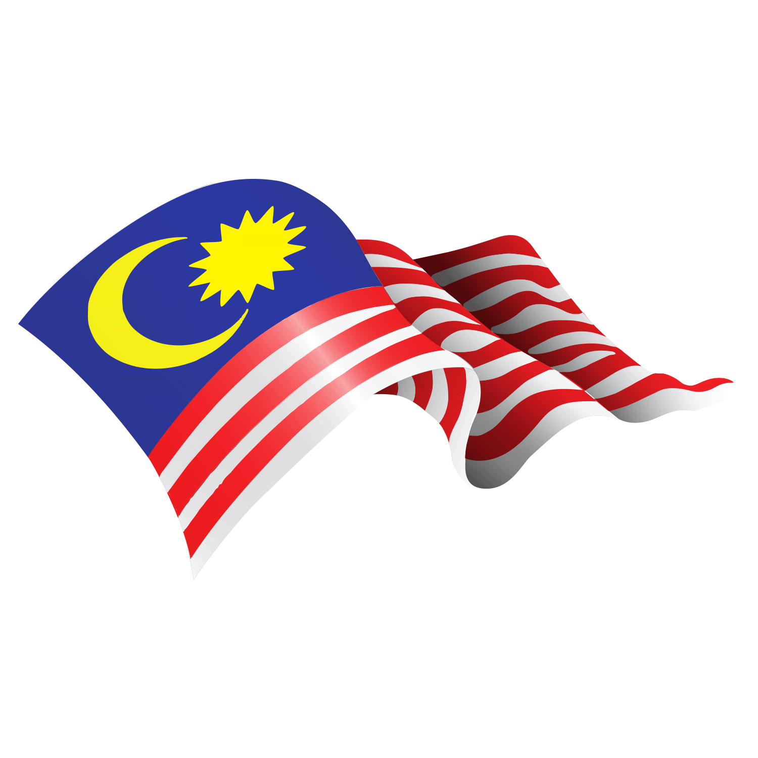 Malaysia Flag PNG Isolated Photos
