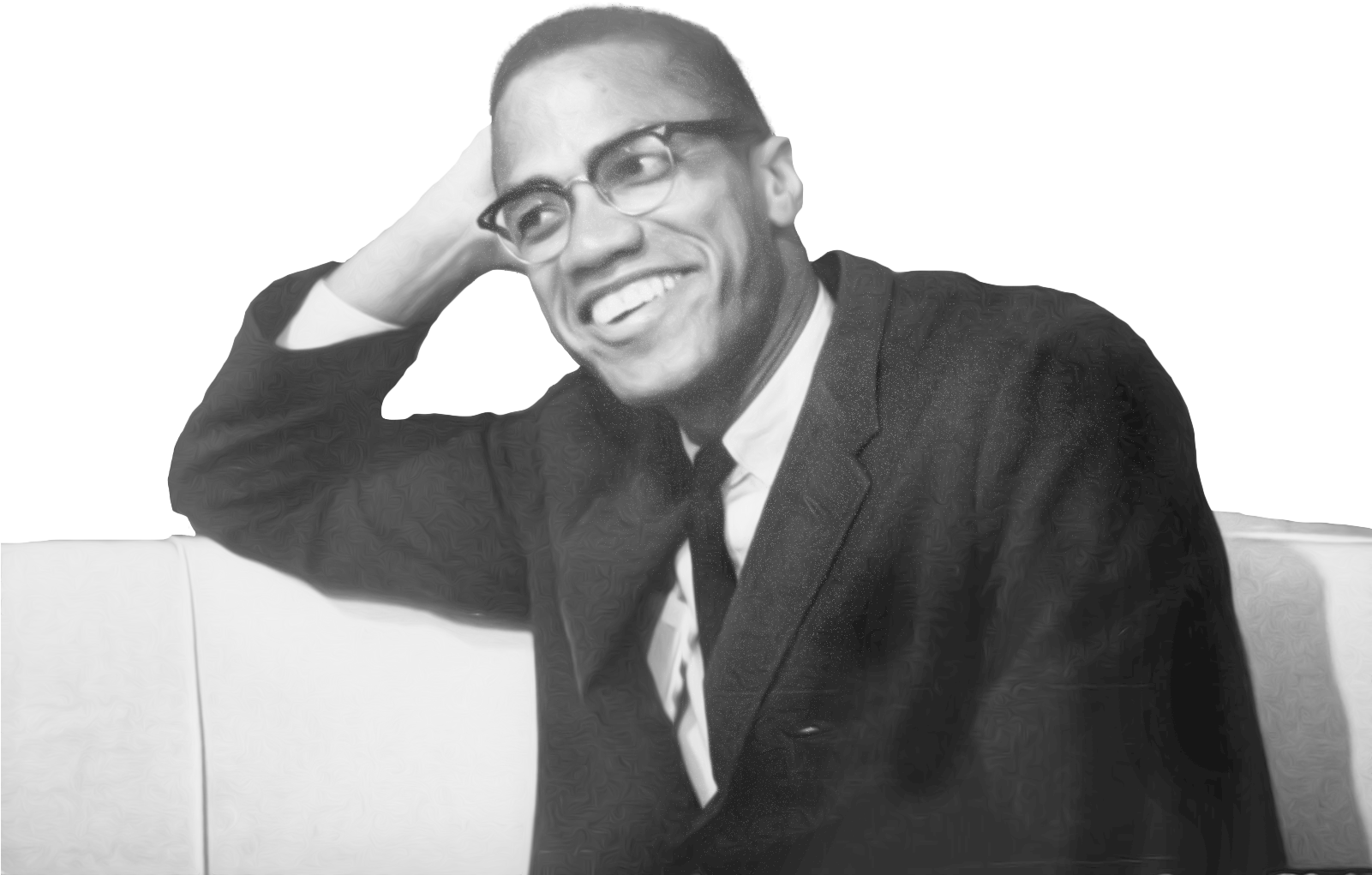 Malcolm X PNG Isolated HD