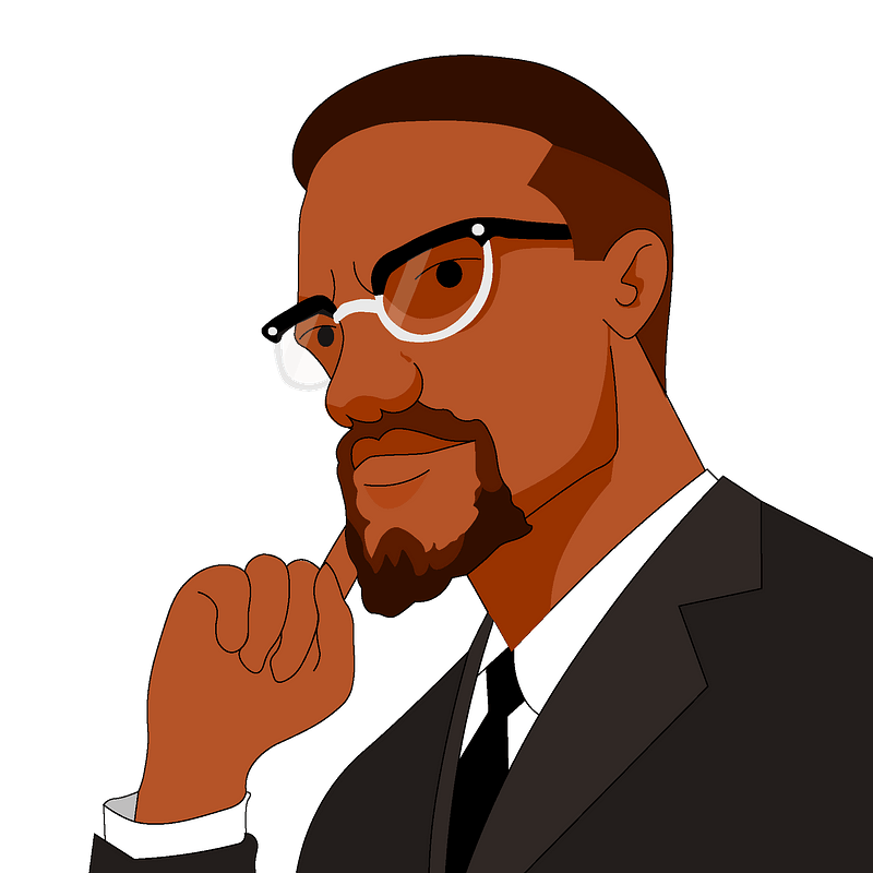 Malcolm X PNG Photos