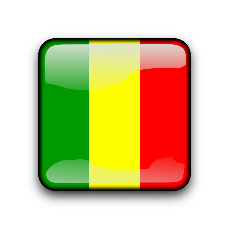 Mali Flag PNG Isolated Pic