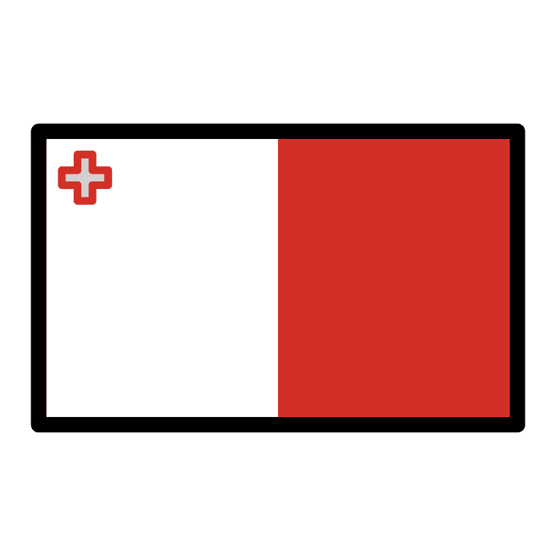 Malta Flag PNG Transparent