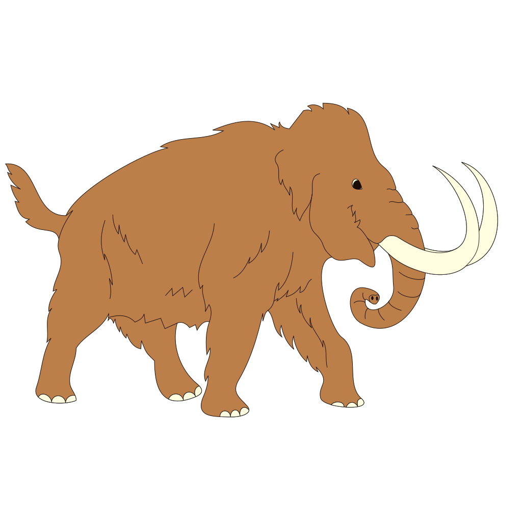 Mammoth PNG Isolated HD