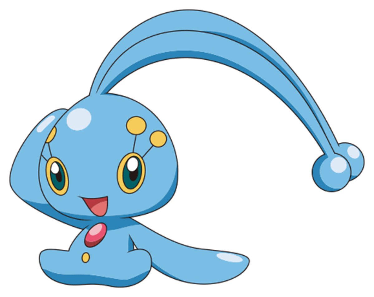 Manaphy Pokemon PNG Free Download | PNG Mart
