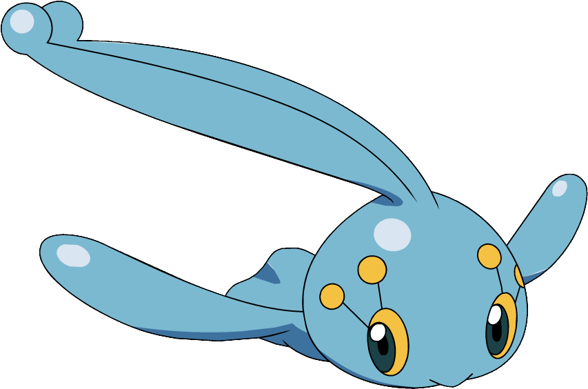 Manaphy Pokemon PNG HD Isolated