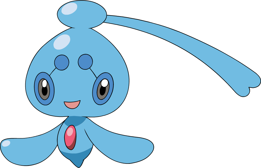 Manaphy Pokemon PNG Isolated HD Pictures