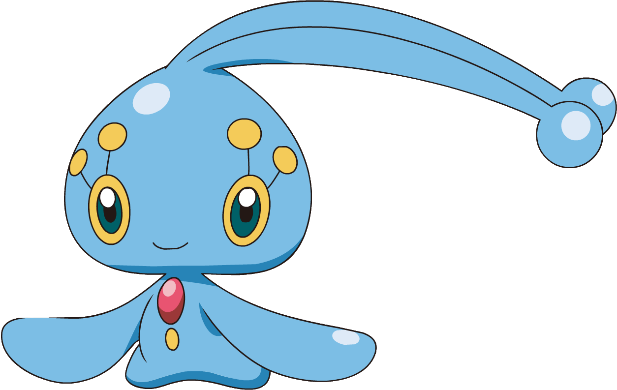 Manaphy Pokemon PNG Isolated Pic