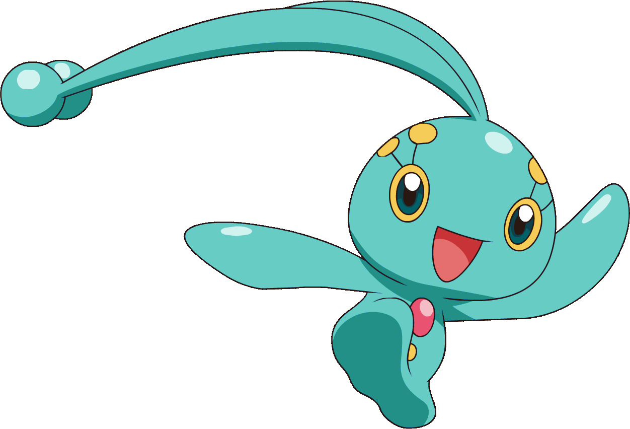 Manaphy Pokemon PNG Isolated Picture