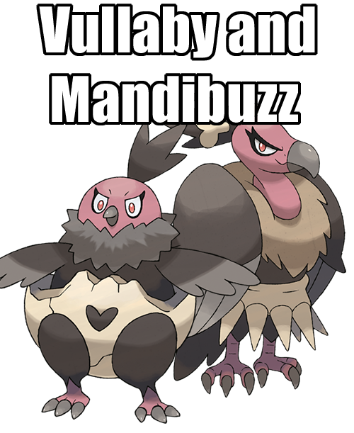 Mandibuzz Pokemon PNG Isolated Transparent