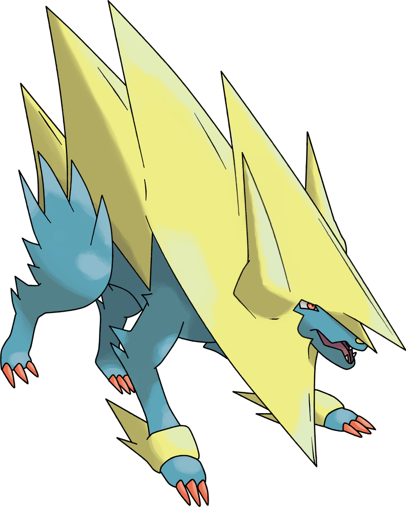 Manectric Pokemon PNG HD Isolated