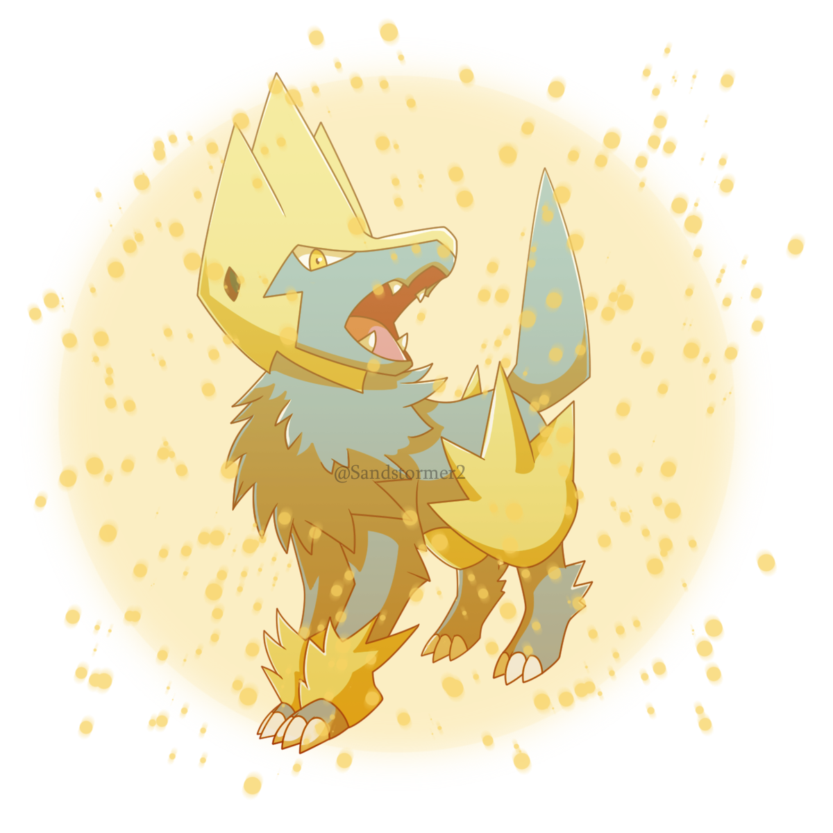 Manectric Pokemon PNG Isolated Photos