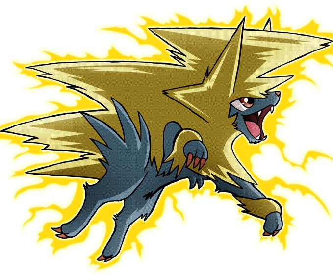 Manectric Pokemon PNG Transparent Picture